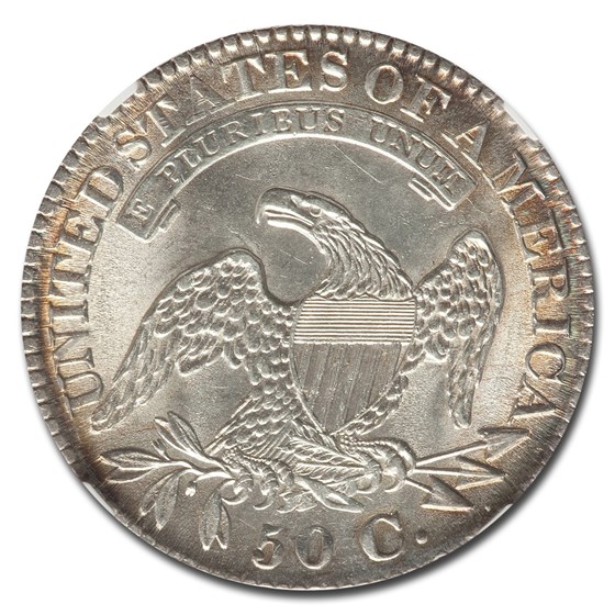 1827 Capped Bust Half Dollar MS63 NGC Coin For Sale Early Half